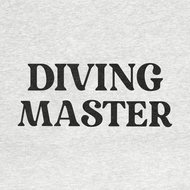 DIVING MASTER by mattserpieces